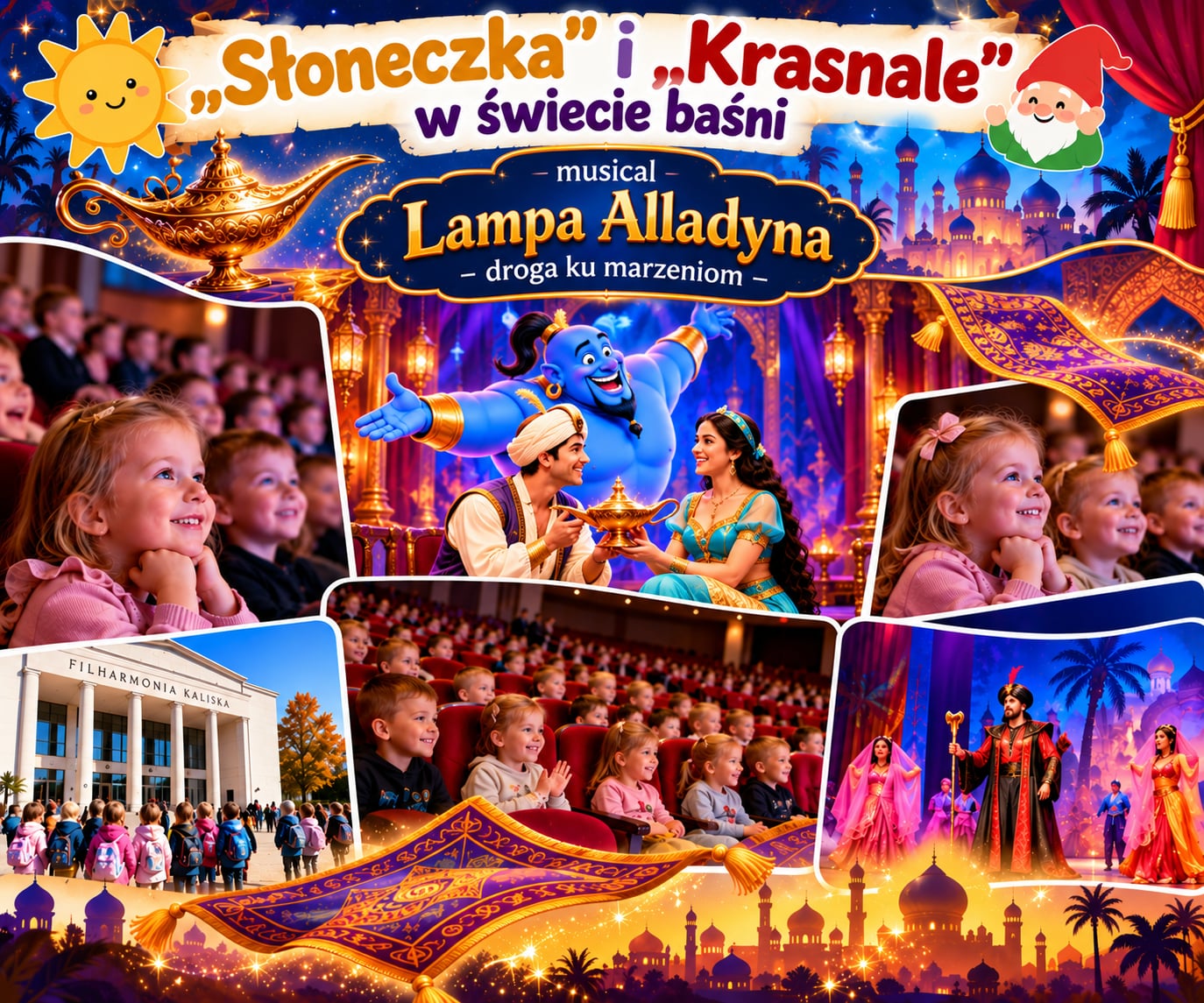 W świecie baśni – musical „Lampa Alladyna – droga ku marzeniom”